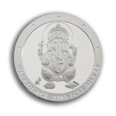 Silver Ganesh - 1/2oz Silver Ganesh - 1/2oz