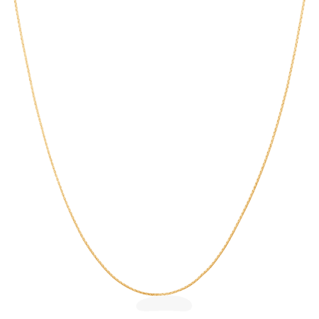 22ct Gold Round Box Chain 16 Inches 22ct Gold Round Box Chain 16 Inches