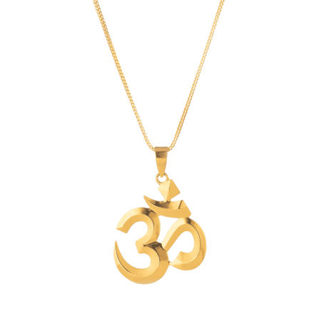 22ct Gold Solid Om Pendant 22ct Gold Solid Om Pendant