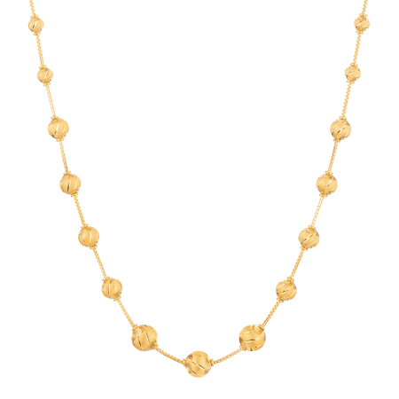 22 karat Gold Sparkle Necklace 22 karat Gold Sparkle Necklace