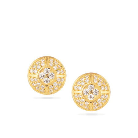 22 Carat Gold Indian Earrings 22 Carat Gold Indian Earrings