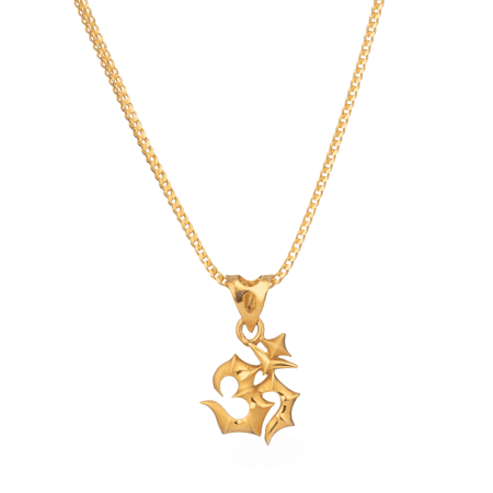 22k Gold Om pendant 22k Gold Om pendant