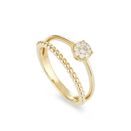 18kt Yellow Gold Diamond Rings UK 18kt Yellow Gold Diamond Rings UK