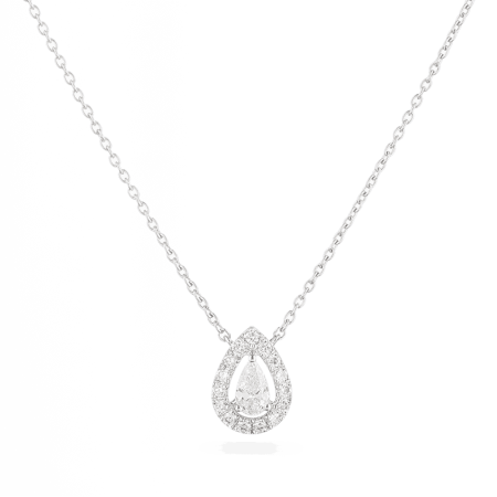 Celeste Diamond Necklace in 18ct White Gold