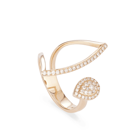 18ct Rose Gold Ring Diamond 0.26ct 18ct Rose Gold Ring Diamond 0.26ct