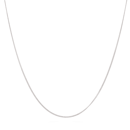 18 carat White Gold Chain 20" Inches 18 carat White Gold Chain 20" Inches