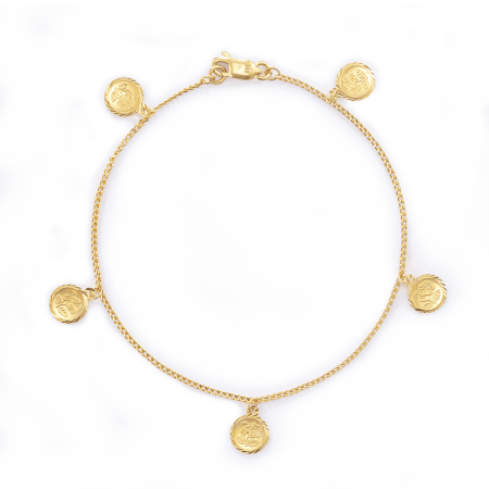 Womens Bracelet in 22ct Yellow Gold Womens Bracelet in 22ct Yellow Gold