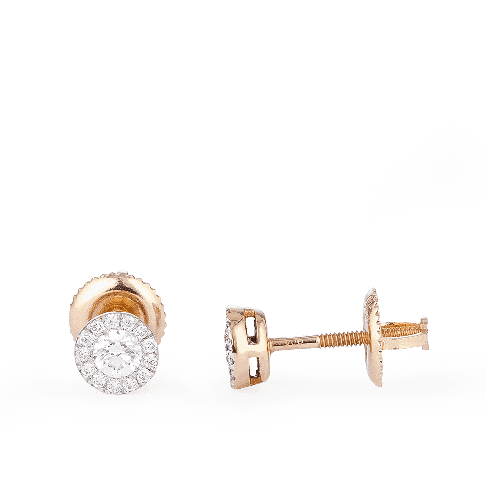 أقراط ألماس عيار 18 قيراط أقراط ألماس عيار 18 قيراط