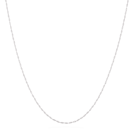 22ct Black Bead with Chain Mangalsutra | 18 Inches