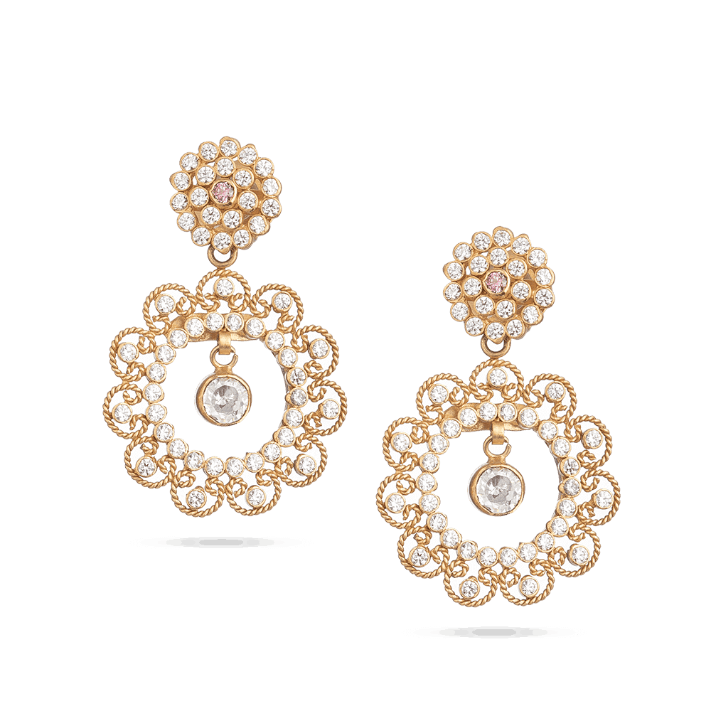 Indian Gold Earrings £.00 (SKU28775)