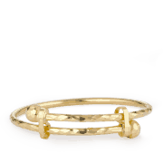 Adjustable Baby Gold Bangle In 22ct