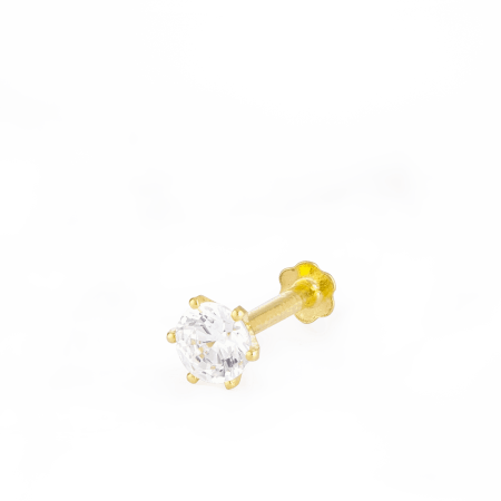 22ct Yellow Gold Nose Studs