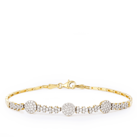 Jali Collection 22ct Gold Kada (26087)
