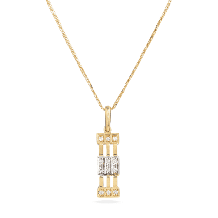 22ct yellow gold Cubic Zirconia pendant 22ct yellow gold Cubic Zirconia pendant