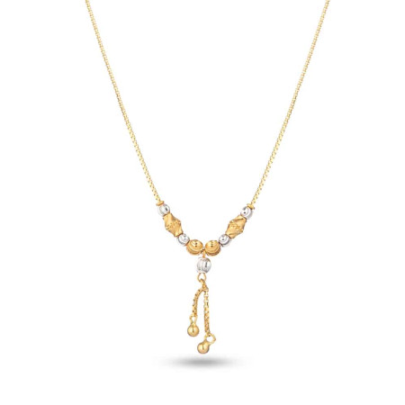 Gold Choker Necklace In 22ct