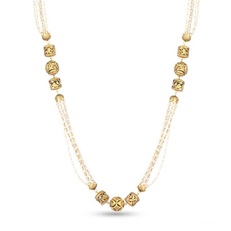 22 Carat Gold Pearl Necklace 22 Carat Gold Pearl Necklace
