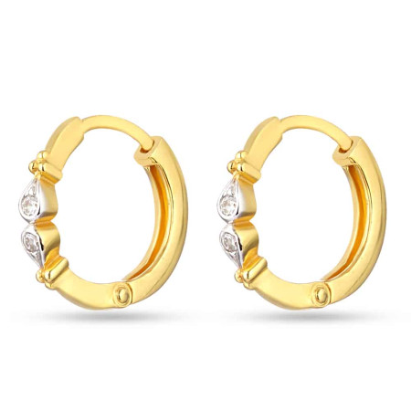 22k Gold Bali Earrings 22k Gold Bali Earrings