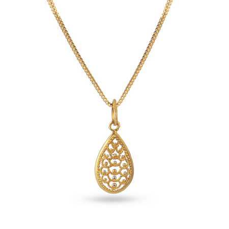 22ct Gold Filigree Pendant 22ct Gold Filigree Pendant