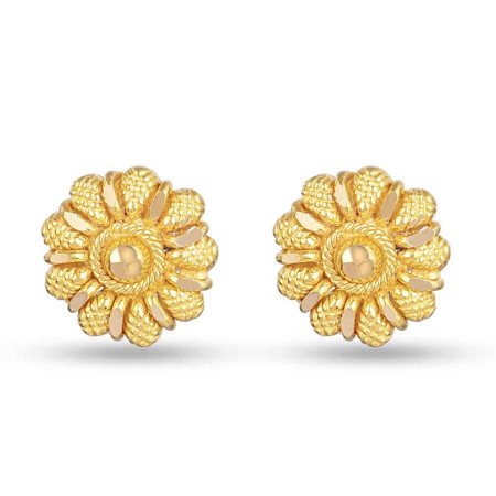 22ct Yellow Gold Stud Earring 22ct Yellow Gold Stud Earring