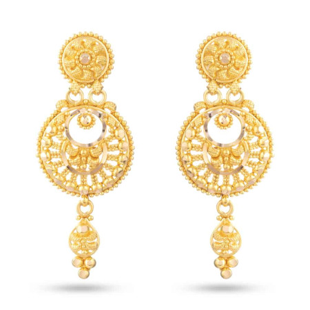 Gold Bridal Drop Earrings Gold Bridal Drop Earrings