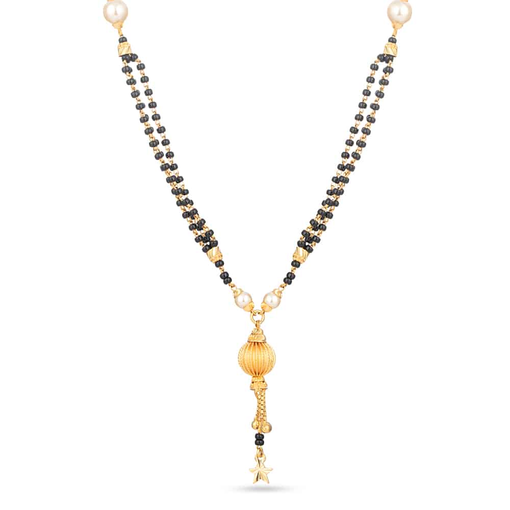 22 ayar klasik Hint altın mangalsutra 22 ayar klasik Hint altın mangalsutra