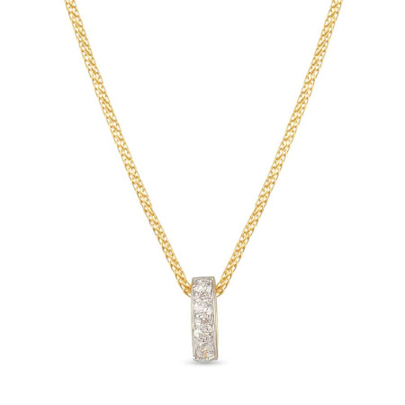 22 Kt Yellow Gold Pendant with Cz stones 22 Kt Yellow Gold Pendant with Cz stones