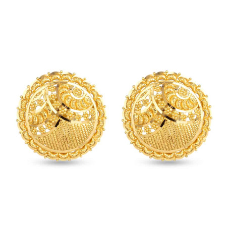 22 Carat Yellow Gold Stud Earring 22 Carat Yellow Gold Stud Earring