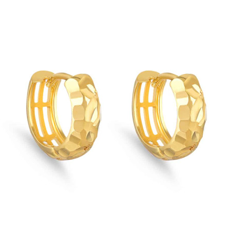 22 Carat Indian Gold Bali Earrings