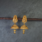 حلق جومكا ذهب عيار 22 قيراط من الذهب عيار 22 قيراط في فيليجري حلق جومكا ذهب عيار 22 قيراط من الذهب عيار 22 قيراط في فيليجري