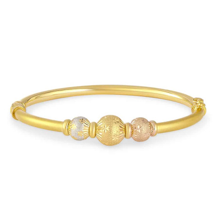 22 carat Gold Sparkle Single Bangle 22 carat Gold Sparkle Single Bangle