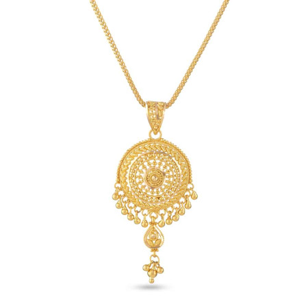22ct Gold Filigree Pendant with Granulated Detailing 22ct Gold Filigree Pendant with Granulated Detailing