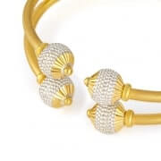 22 ayar altın çift ışıltılı top bilezik 22 ayar altın çift ışıltılı top bilezik