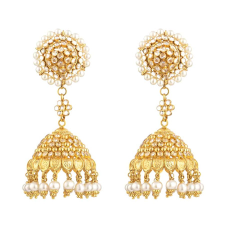 22ct Gold Jhumka Earrings 22ct Gold Jhumka Earrings