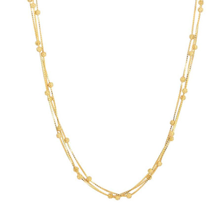 22ct Gold Triple Link Ball Chain 22ct Gold Triple Link Ball Chain