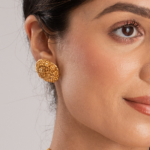 Antik Kaplamalı 22 Ayar Altın Küpe Antik Kaplamalı 22 Ayar Altın Küpe