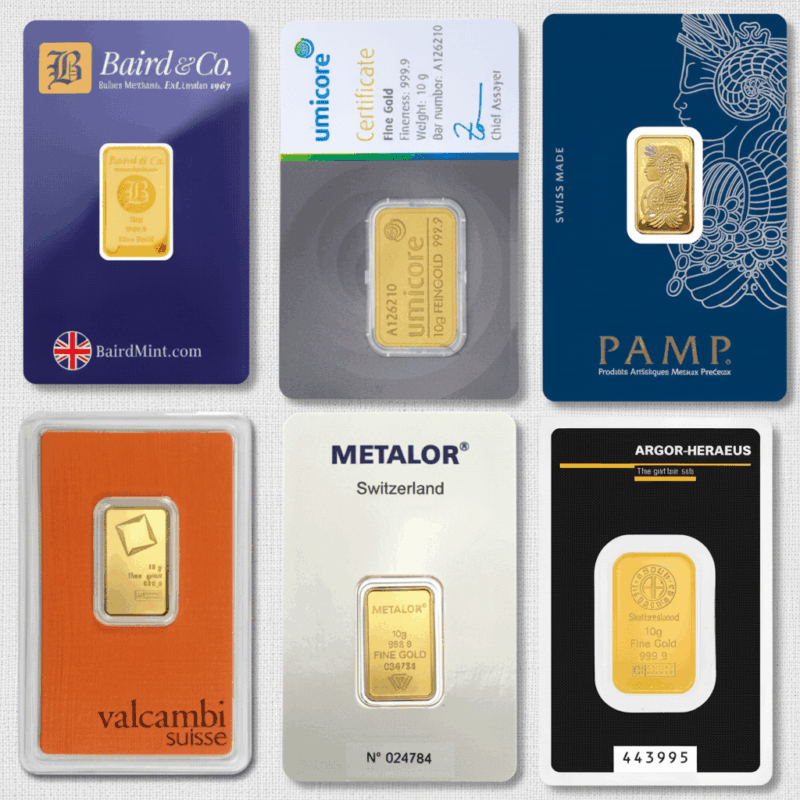 بيرد آند كو سبيكة ذهب فاخر مصنوعة من الذهب الفاخر 10 جرام بيرد آند كو سبيكة ذهب فاخر مصنوعة من الذهب الفاخر 10 جرام