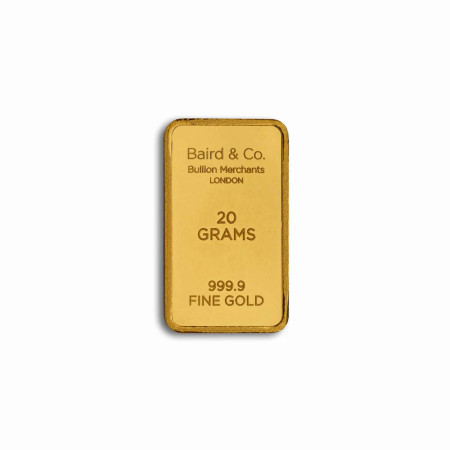 20.0 Gram Fine Gold Bar in 24ct 20.0 Gram Fine Gold Bar in 24ct