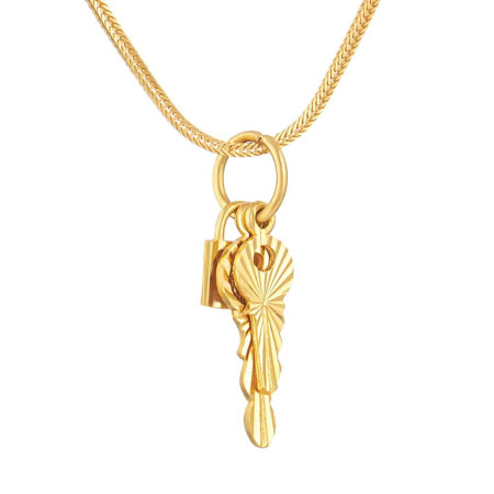 Lock And Key Pendant Lock And Key Pendant