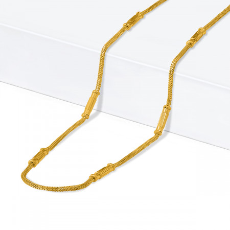 22 Kt Yellow Gold Choker chain