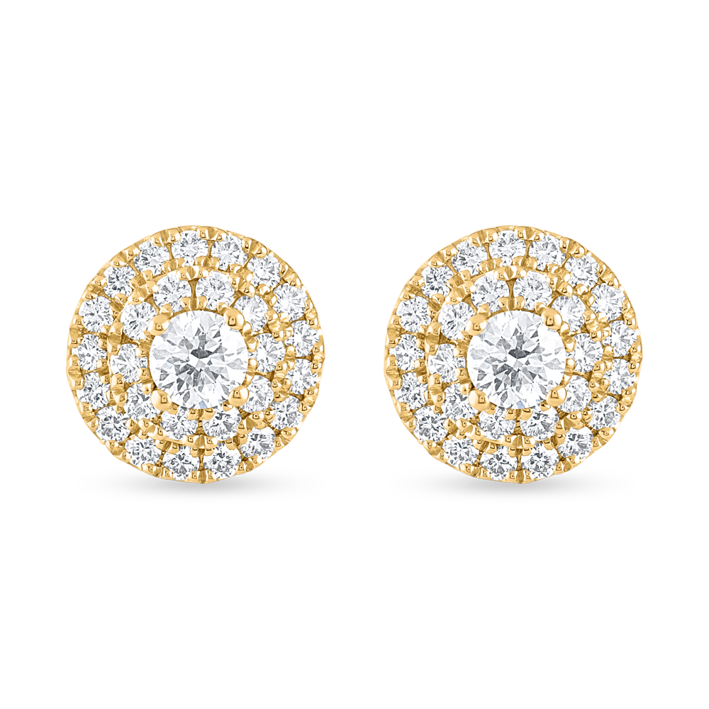 18 Ayar Altın Pırlanta Kulak Çıtçıtları 18 Ayar Altın Pırlanta Kulak Çıtçıtları