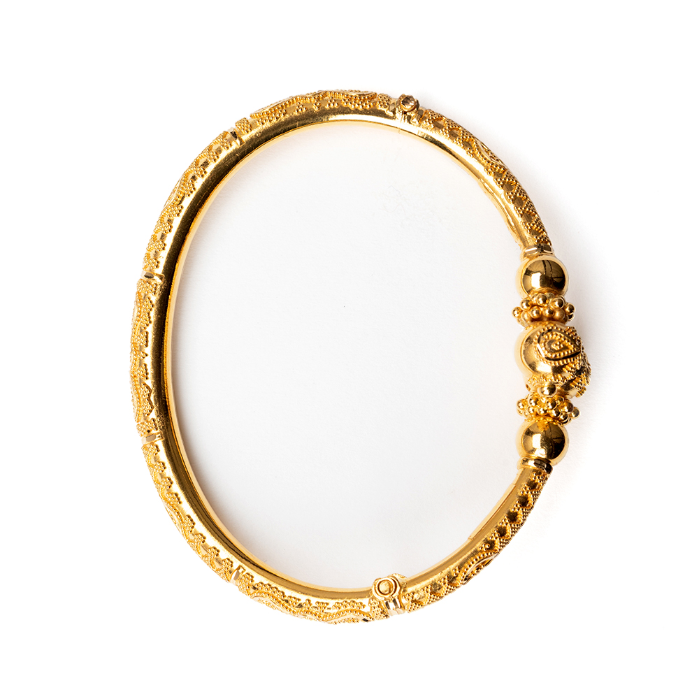 22 Ayar Sarı Altın Tekli Biblo Bileklik 22 Ayar Sarı Altın Tekli Biblo Bileklik