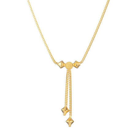 Adjustable Tassel Choker in 22ct Gold Adjustable Tassel Choker in 22ct Gold