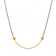 مانغالسوترا من الذهب البريطاني عيار 22 قيراطاً تحمل علامة القداسة البريطانية مانغالسوترا من الذهب البريطاني عيار 22 قيراطاً تحمل علامة القداسة البريطانية