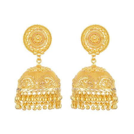 22 Carat Gold Asian Jhumka 22 Carat Gold Asian Jhumka