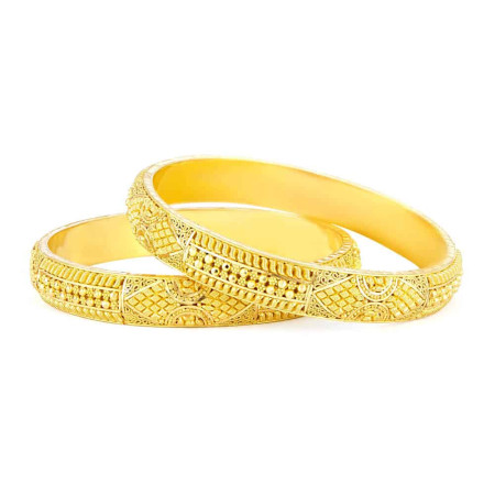 22ct Gold Jali Filigree Women Bangles 22ct Gold Jali Filigree Women Bangles
