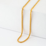 22 Ayar Altın | Spiga Zincir | 22 İnç 22 Ayar Altın | Spiga Zincir | 22 İnç