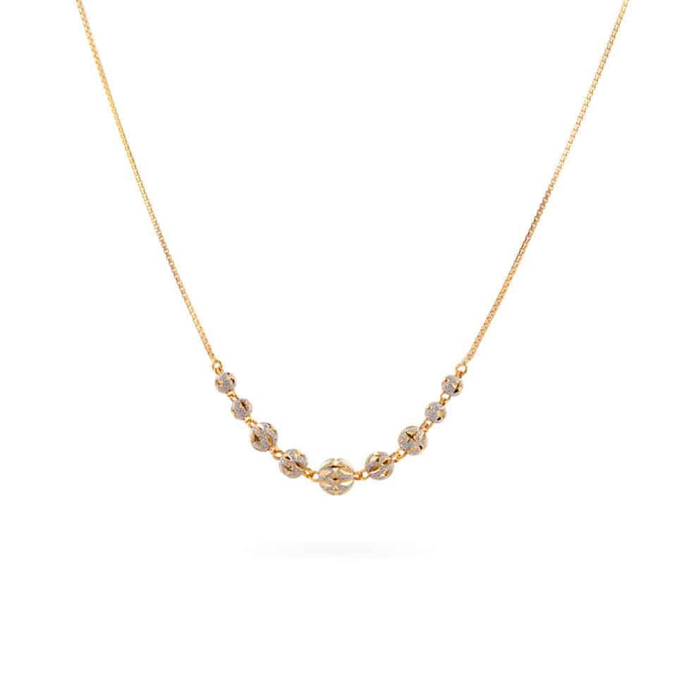 قلادة من مجموعة سباركل كولكشن 22 قيراط ذهب 11.3 قلادة من مجموعة سباركل كولكشن 22 قيراط ذهب 11.3