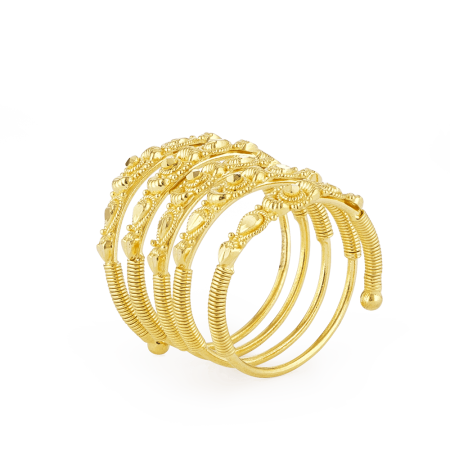 Indian Gold Ring In 22ct