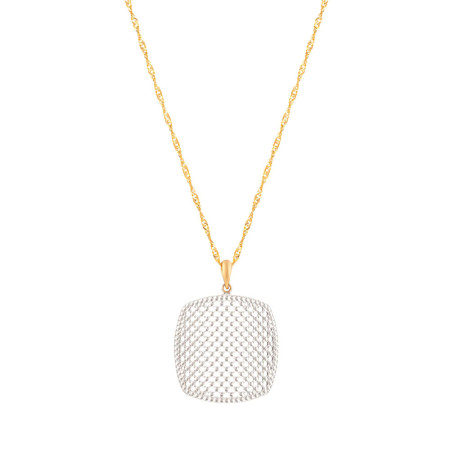 22 Carat Gold Pendant with Rhodium finish 22 Carat Gold Pendant with Rhodium finish