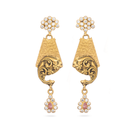 Indian Earring In 22ct Gold Indian Earring In 22ct Gold